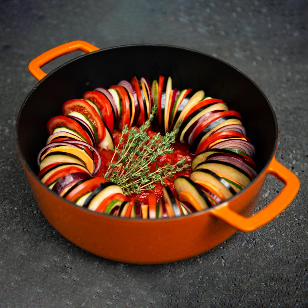 COMBEKK - Sous-Chef Dutch Oven 24CM - Oranje Braadpan Combekk 