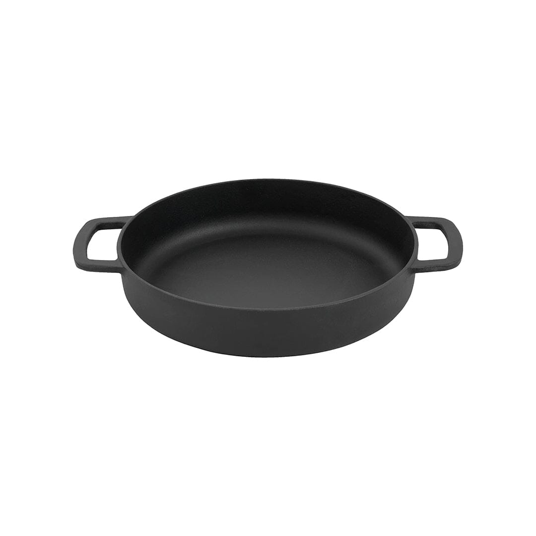 COMBEKK - Sous-Chef Koekenpan Dubbel Handvat 28CM - Zwart Koekenpan Combekk 