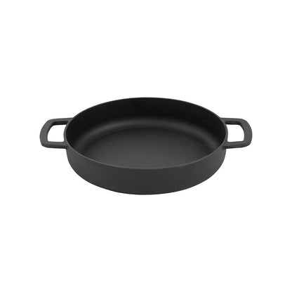 COMBEKK - Sous-Chef Koekenpan Dubbel Handvat 28CM - Zwart Koekenpan Combekk 