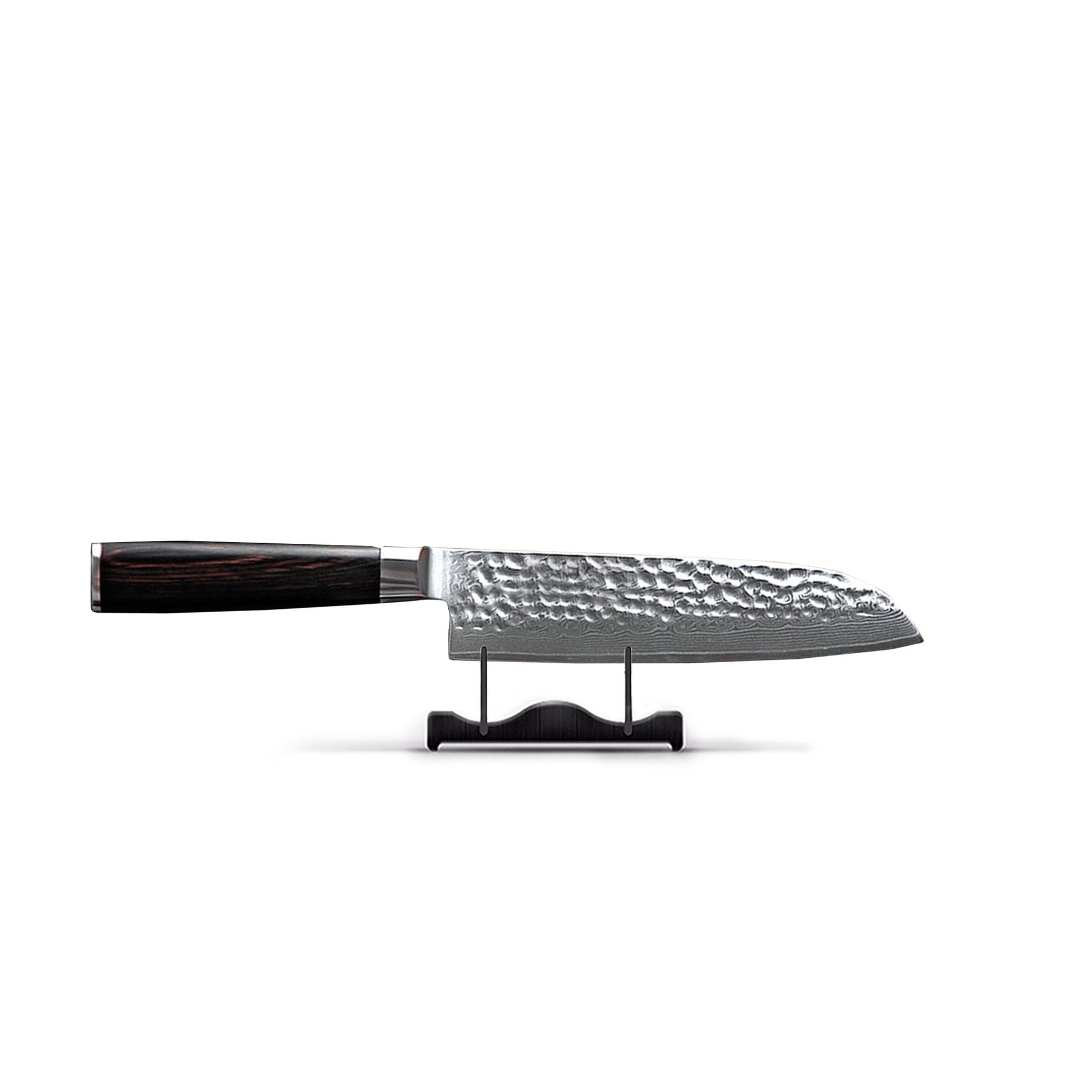 Hammered Damast BR-Series - Santoku mes Keukenmessen Shinrai Japan 