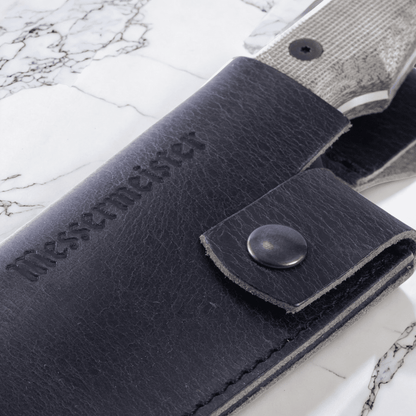 Messermeister - 20 cm lange leren schede voor het Overland koksmes Messen holster Messermeister 